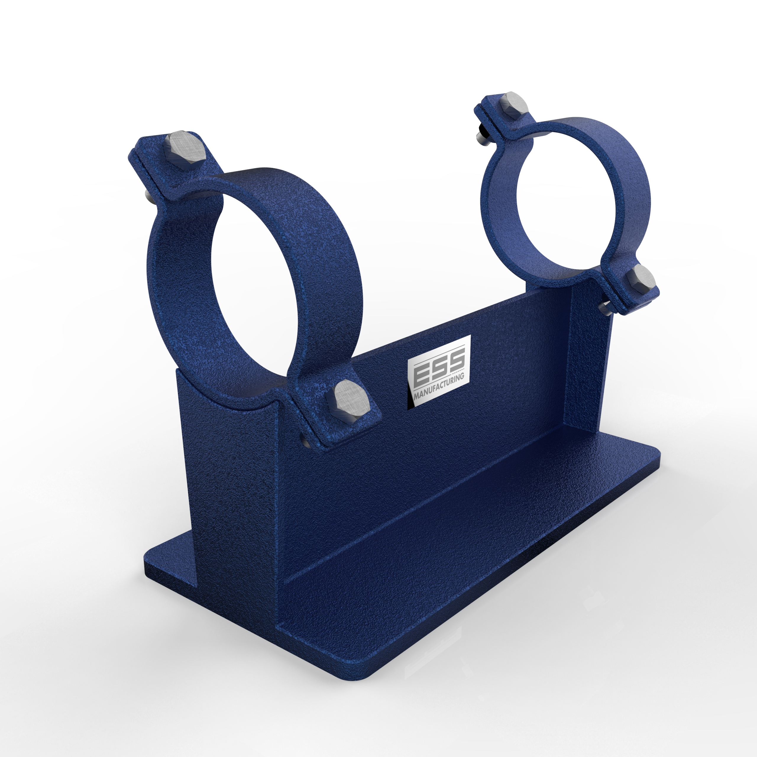 Split Beam Pipe Shoe with Clamps