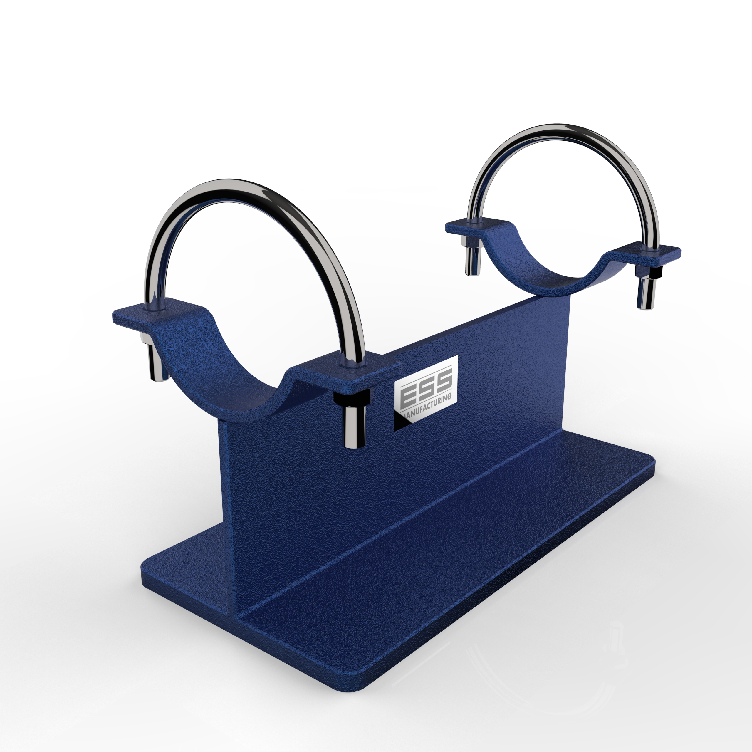 Split Beam Pipe Shoe with U-Bolts